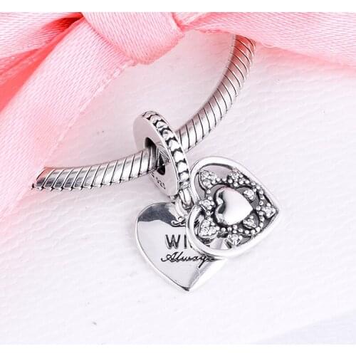 Fits for Pandora Charms Bracelets My Wife Always Beads 100% 925 Sterling-Silver-Jewelry Free Shipping
