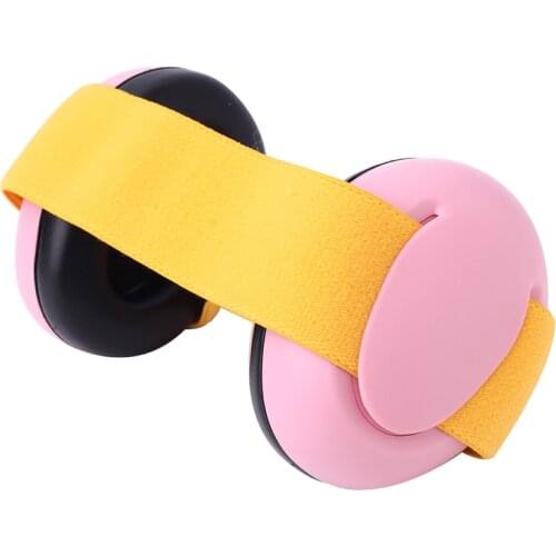 Adjustable Hearing Protection Baby Earmuffs Size 0-18 Months Child Noise Reduction Ear Protector Ear Muffs for Infant Toddler