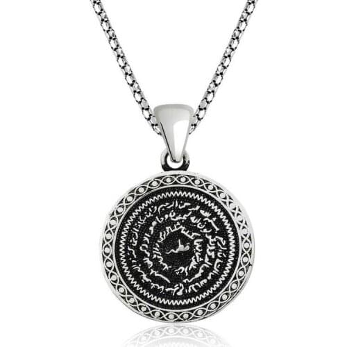 Tevuli 925 Sterling Silver Kıtmir Prayer Necklace