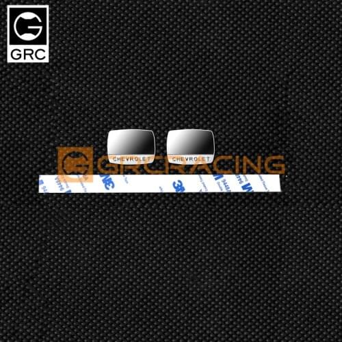 Trx4 rear view lens stainless steel high gloss mirror for 1:10 RC tracked vehicle traxxas trx-4 Chevrolet Blazer pioneer