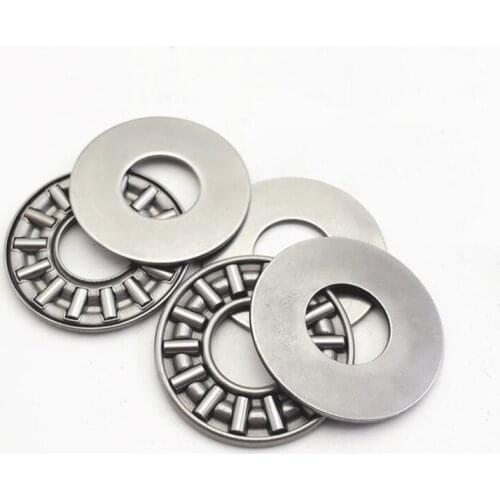 50sets plane thrust bearings AXK3552 + 2AS 3552 axial thrust needle roller bearing with washer 35x52x4 mm