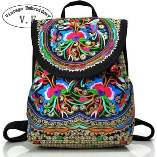 Vintage Embroidery Bags And Suitcases