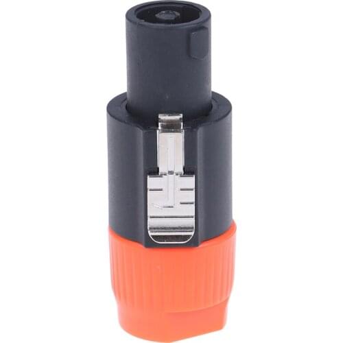 20Pcs/lot 4pins Speakon Connector NL4FC 4 Pins Plug Professional Audio Plug XLR Plugs