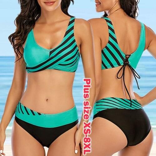 2021 Summer women swimsuit briefs Sexy two Pieces Bikini New Push Up Frenulum Beachwear pringting breathe swim Suit купальник