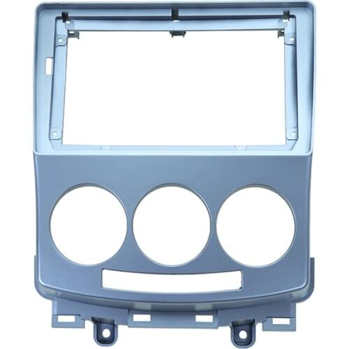 Car Fascias Navigation Fascia Dash Frame Kit For 9" Universal Android Multimedia Player For Mazda 5 2007 2008 2009 2010 ~2013