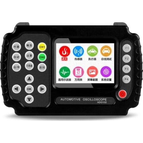 JINHAN ADO102 Automotive Oscilloscope Handheld Digital Storage Oscilloscope and Digital Multimeter car repair oscilloscope