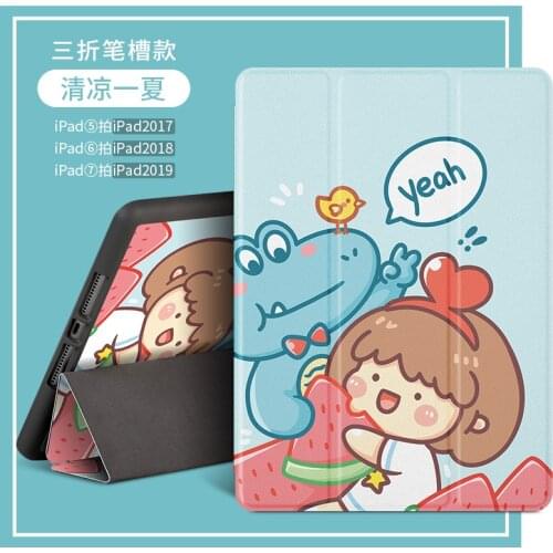 Case for iPad pro 11 2020 10.2 7th 8th Gen Air 1 2 9.7 Mini 5 Air 3 10.5 2019 Smart Cover For iPad Air 4 10.9 with Pencil Holder