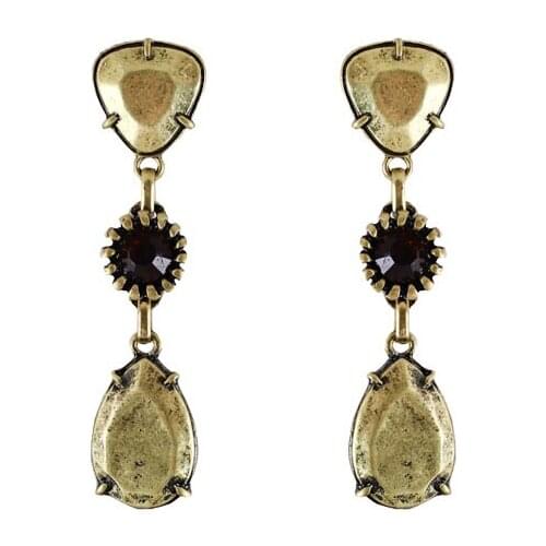99CARATS SUMNI Euro-American Retro Jewelry Brand Makes Old Water Drops Personal Punk Ear Drops Free Shopping