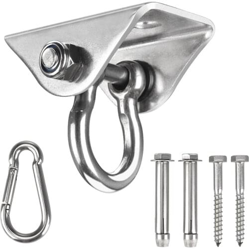 Stainless Steel Fixed Hook Buckle Swing Hammock Hanging Seat Chair Hardware Accessories
