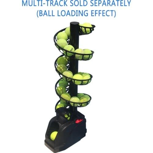 Tennis Tossing Machine Self-help Single Practice with Net Catcher Multi-ball Training Assist