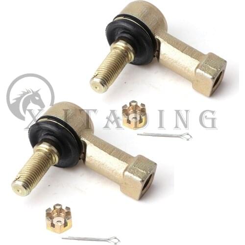 1Pair M12-M12 ATV Turn Rod End for ATV Bashan 250cc Hummer 250 LonCin Jianshe Shipao Spare Parts