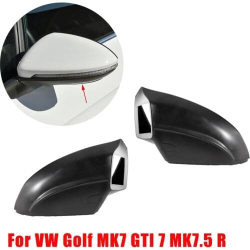 For VW Golf 7 Side Rearview Mirror Cover Bottom Lower Holder for Volkswagen Golf MK7 GTI 7 MK7.5 R Replacement Mount trim