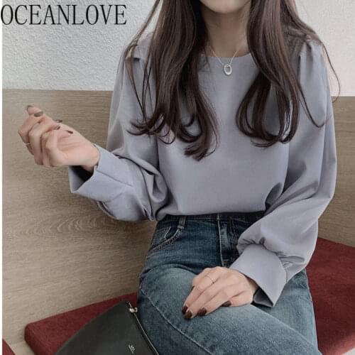 Свободные блузки Oceanlove China At AliExpress