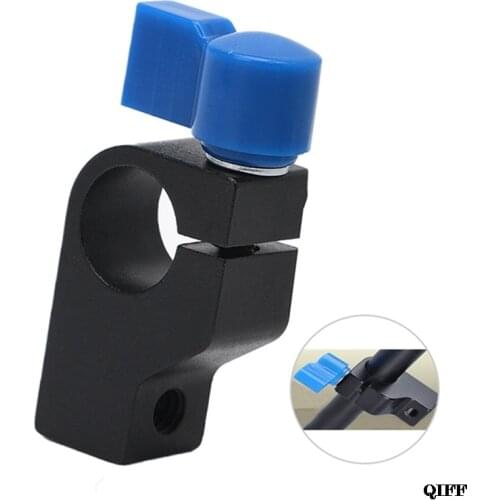 Drop Ship&Wholesale 15mm Rod Clamp Holder "1/4" Thread DSLR Camera Rig Rail Support System Arm APR28