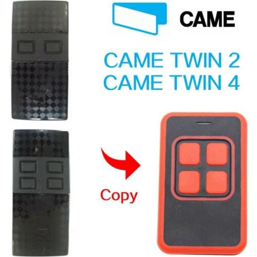 Copy came twin2 twin4 remote control gate garage door learning remote control duplicator