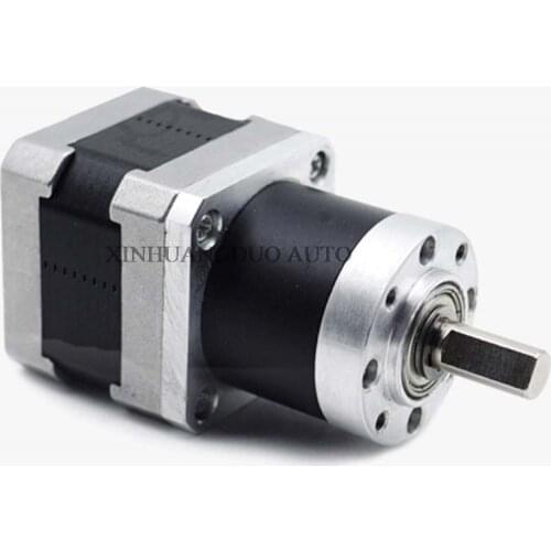 NEMA 17 Planetary Reduction Stepper Motor 0.8A Gear ratio 59:1 82:1 115:1 Geared Stepper Motor 3d printer stepper motor