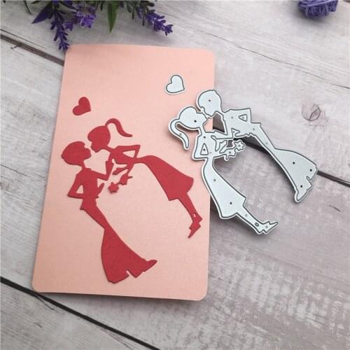 Wedding and Love Metal Cutting Dies for Embossing photo Album Stamps DIY Scrapbooking Cards Paper Crafts Stencil Dies New
