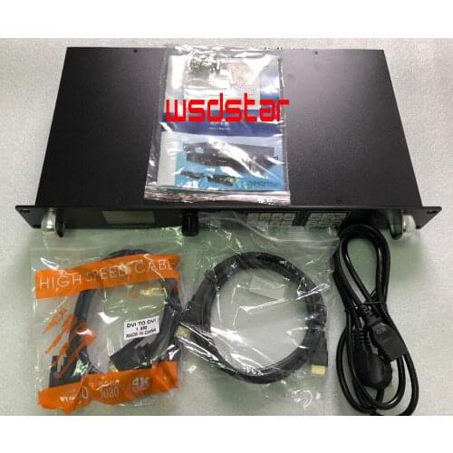 WsdStar LVP615 LED Video Processor Scaler 2304*1152 3840*640 DVI/VGA/HDMI/CVBS LED video wall controller Free Shipping