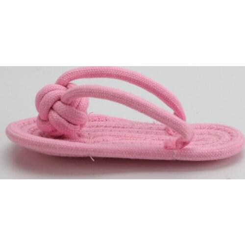 Pet supplies slippers cotton rope toy dog chew molar cotton rope toy,Q139