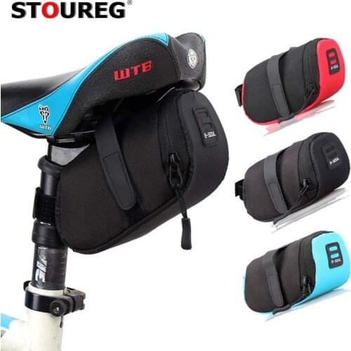 3 colors Waterproof Bicycle Tail bag,MTB Bike Seat Saddle bag,bicicleta bolsa,nylon Cycling Storage Bag Road Bicycle Accessories