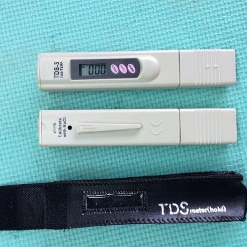 Wattson TDS ppm pen tester meter TDS3 in leather case