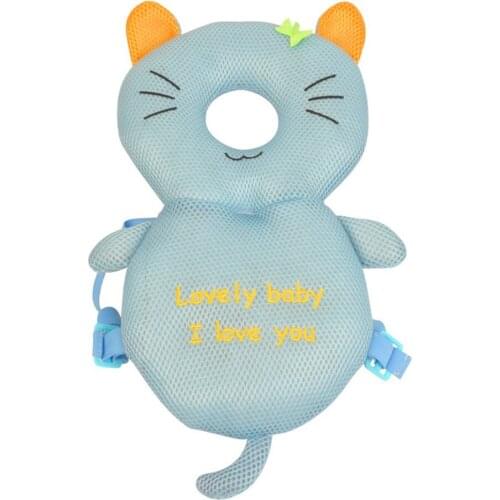 Baby Head Protection Cap Anti-Fall Cushion Soft PP Cotton Plush Toddler Learning Walk Drop Resistance Pillow Baby Safe Care Pad