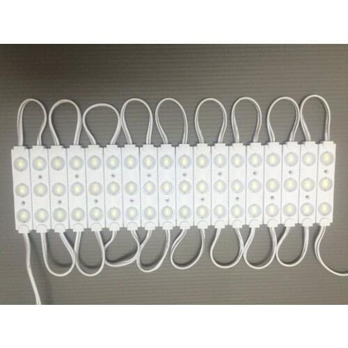 1.5W SMD5630/5730 Injection LED Module with len 3leds/piece160 Angle DC12V Waterproof IP65 Warm white/cool white/Red/Green
