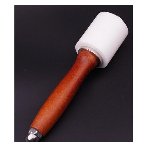 21CM DIY Handmade Leather Carving Hammer Print Leather Carving Hand Tool