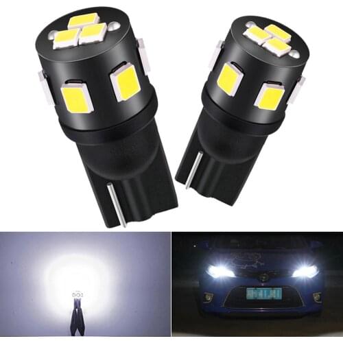2x T10 LED W5W Car LED Clearance Light Bulb For VW Scirocco Passat B6 B7 Jetta Golf 5 6 7 MK5 CC Tiguan Polo Auto Interior Lamp