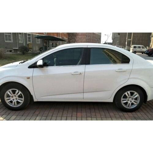 Stainless steel car window trims for chevrolet aveo 2012 2013 2014 2015 2016 2017 2018 Sonic Holden Barina