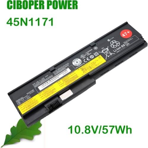 CP Original Laptop Battery 45N1171 10.8V 57/63WH For X200 X200S X201 X201I Series 42T4834 42T4535 42T4543 42T4650 42T4534 5.8AH