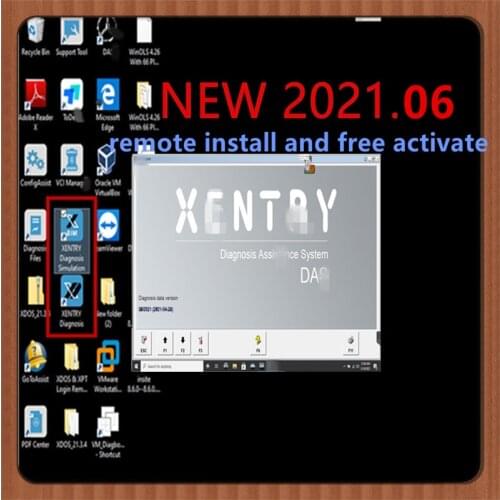 Newest version 2021.6 MB Star Xentry DAS Software Diagnostic for C4/C5/C6 with 320gb hdd or 360gb ssd xentry software