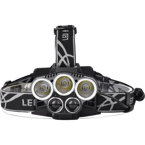 For Outdoor Climbing Sporting 2309-A 1500 Lumens Bicycle Headlamps 6 Switch Modes 3 Adjustable 18650 Rechargeable Head Light