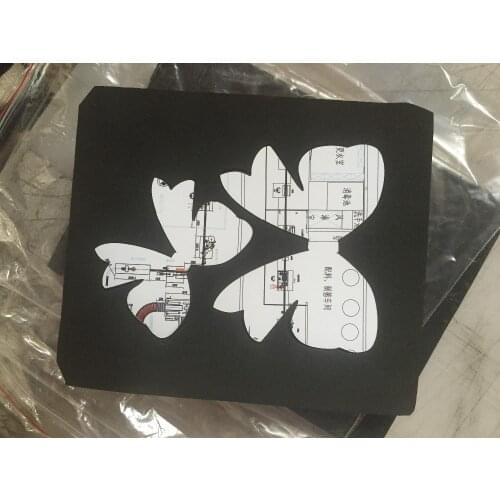 Bows shape scrapbooking cutting die 15.8mm thick 140*152MM SMR-BOW0007