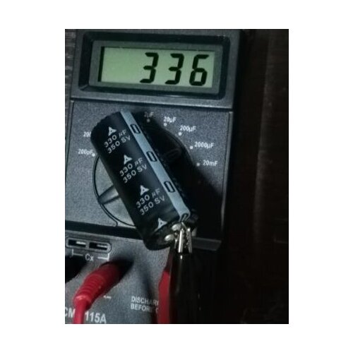 Photo Flash Capacitor 350V 330UF 20*50MM