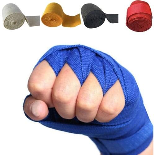 Hot Sale Men Women Boxer Taekwondo Sports Bandages Boxing Bandage Hand Wraps Muay Thai Kickboxing Kick Boxing