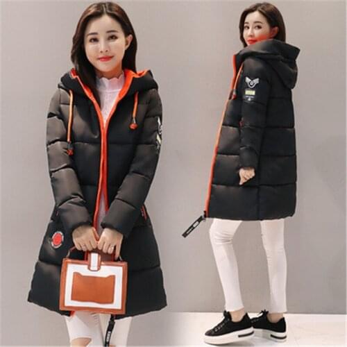 Winter Jacket Women New Big Size Thick Long Women Parka Hooded Outwear Coat Down Cotton Padded Female Jackets Parkas Snow Wear