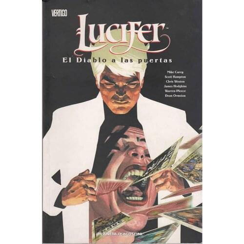 LUCIFER the devil to Gates No. 1, DC COMICS, ED. Planet, 2009, 1ª ED. Spanish, COMIC BOOK, author MIKE CAREY, COL. VERTIGO