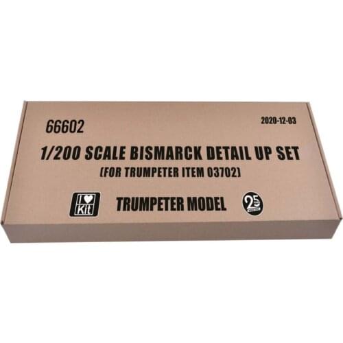 Trumpeter 66602 1/200 Scale Bismarck Detail Up Set for Trumpeter 03702 Model Kit
