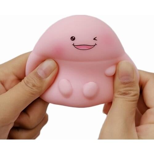 Fidget Toys Squishy Kawaii Antistress Doll Stuffed Toys For Girls Adults Autism Speelgoed Cute Soft Stretchy Stress Relief Gift