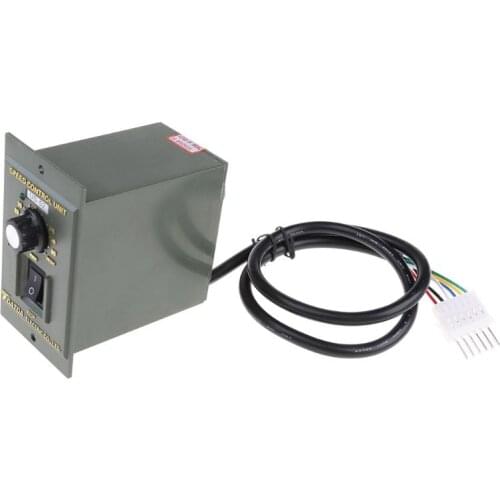 AC 220V Speed Motor Controller Regulated Speed Forword Reverse Controller 400W Frequency Conversion 0-1400rpm