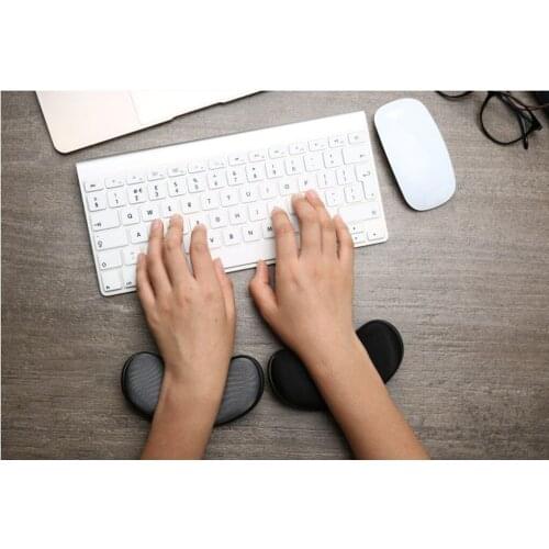 Anti-Skid Mousepad Memory Foam Mouse Pad Wrist Rest Support Mat Ergonomic Office Healthy Mouse Pad for Computer Laptop Desktop