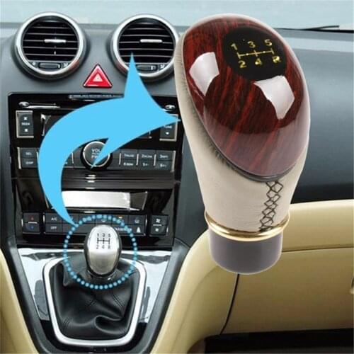 Car Gear Shift Knob Manual Transmission Refitting Gear Shift Knob Universal Gear Engaging Peach Gear Shift Knob Car Accessories