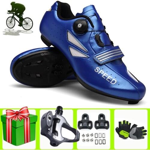 Ultralight Road Cycling Shoes Self-Locking Bike Breathable Profession Bicycle Racing Athletic Sneakers Bike Bicicleta Carretera