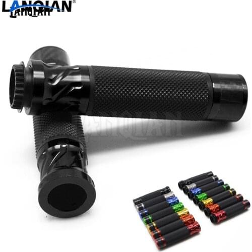 CNC Universal 7/8'' 22MM Motorcycle Handle bar Caps / Handlebar Grips For SUZUKI Bandit 650S DL1000 V-STROM GSF1200 DL650 DL 650