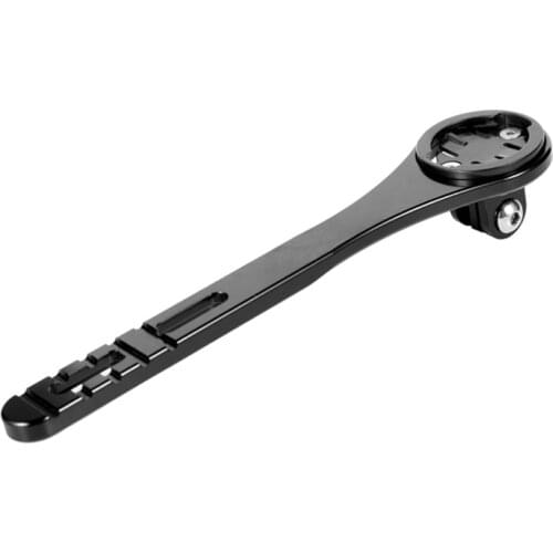 Road Bicycle Mountain Bike Cycling Aluminum Computer Stopwatch Speedometer Camera Mount Holder For Garmin Bryton Cateye GoPro