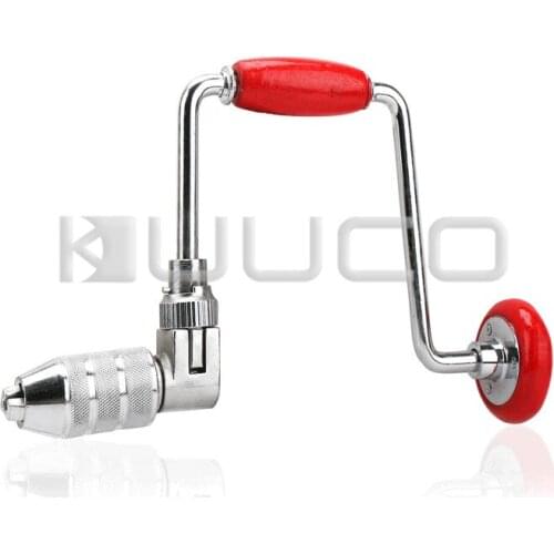 Rotary Hand Drill/Drill Hole Tool/Reversible Ratchet Tool with 2-Jaw Chuck for Wood/PVC/acrylic/plastic/glass fiber/PCB etc