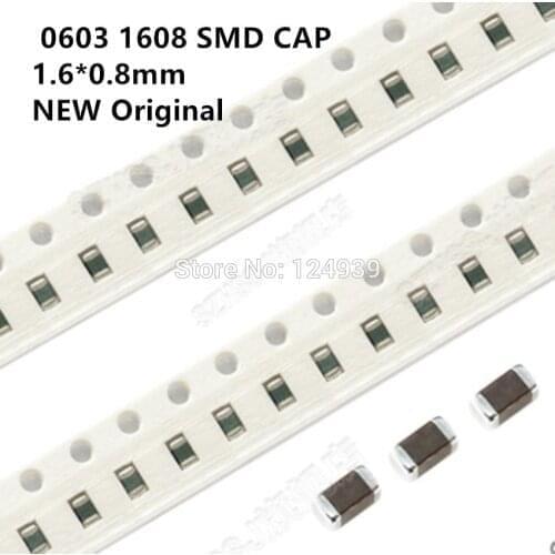 0603 CAP CER 1608 X7R 200pF 820pF 50V 3.9pF 4.7pF 560pF 332K 3.3nF 224K 220nF 473K 47nF 683K 68nF 470pF 103K 10nF 472K 4.7nF