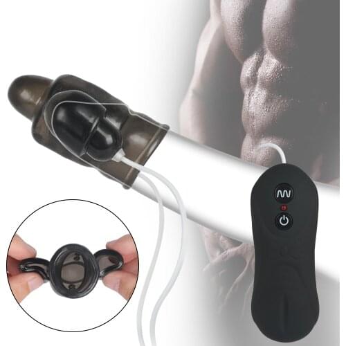 16 Frequency Penis Trainer Sex Toys for Men Penis Massager Male Masturbator Delay Durable Tassel Trainer Men Tassel Vibrator