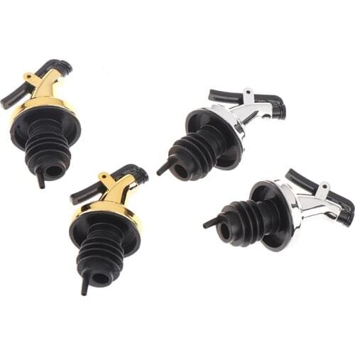 2Pcs/lot Olive Oil Sprayer Liquor Dispenser Wine Pourers Flip Top Stopper Kitchen Tools Eco-friendly Food Grade Rubber Tools